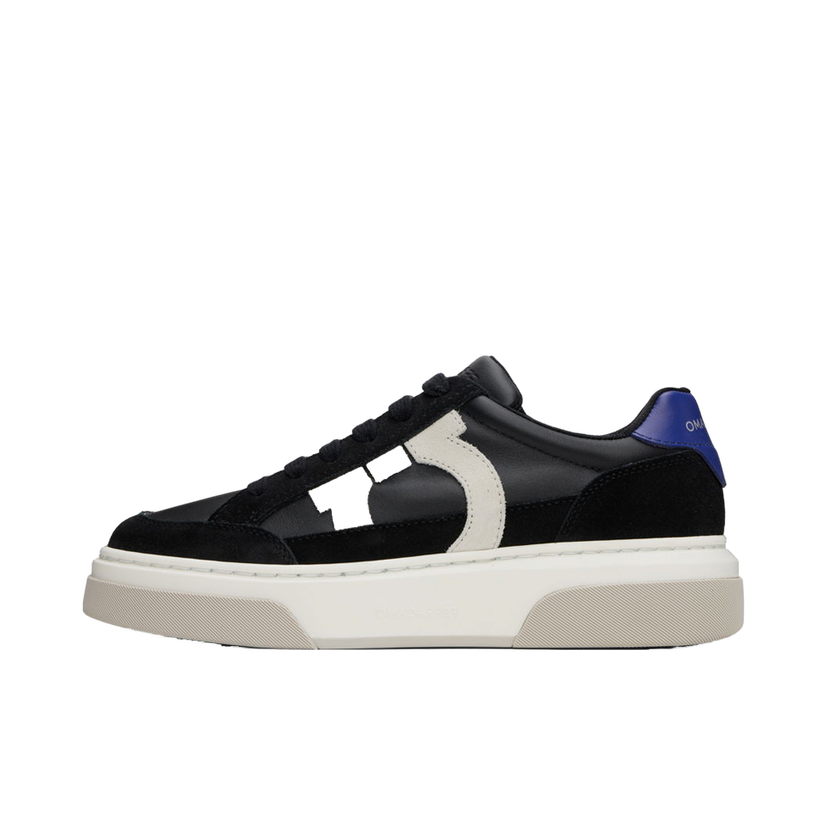 Superge in čevlji FERRAGAMO Low Cut Gancini Outline Črna | 769884
