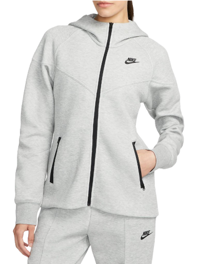 Pulover Nike Tech Fleece Windrunner Siva | fb8338-063