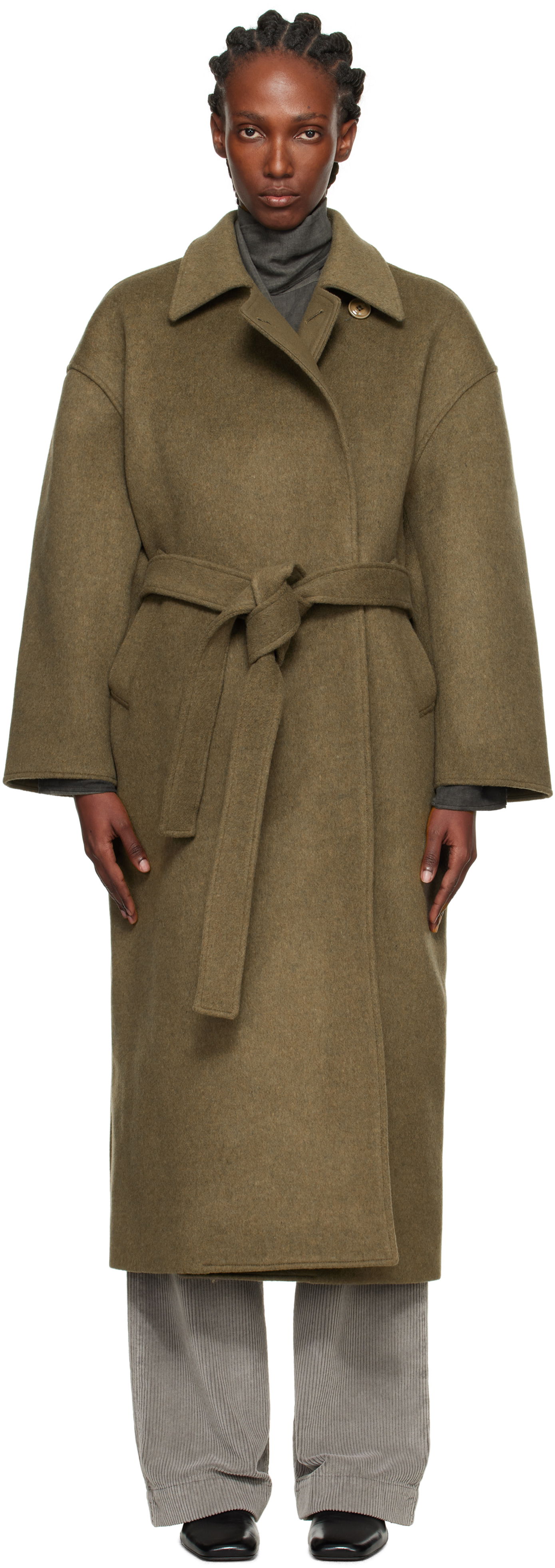 Plašči OUR LEGACY Our Legacy Court Coat Zelena | W4251CD, 0