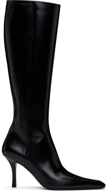 Plašči Alexander Wang Alexander Wang Vivica 85mm Knee-High Boots Črna | 30125B040, 0
