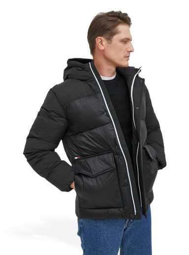 Puhovka Tommy Hilfiger Puffer Jacket Črna | MW0MW28723.9BYY