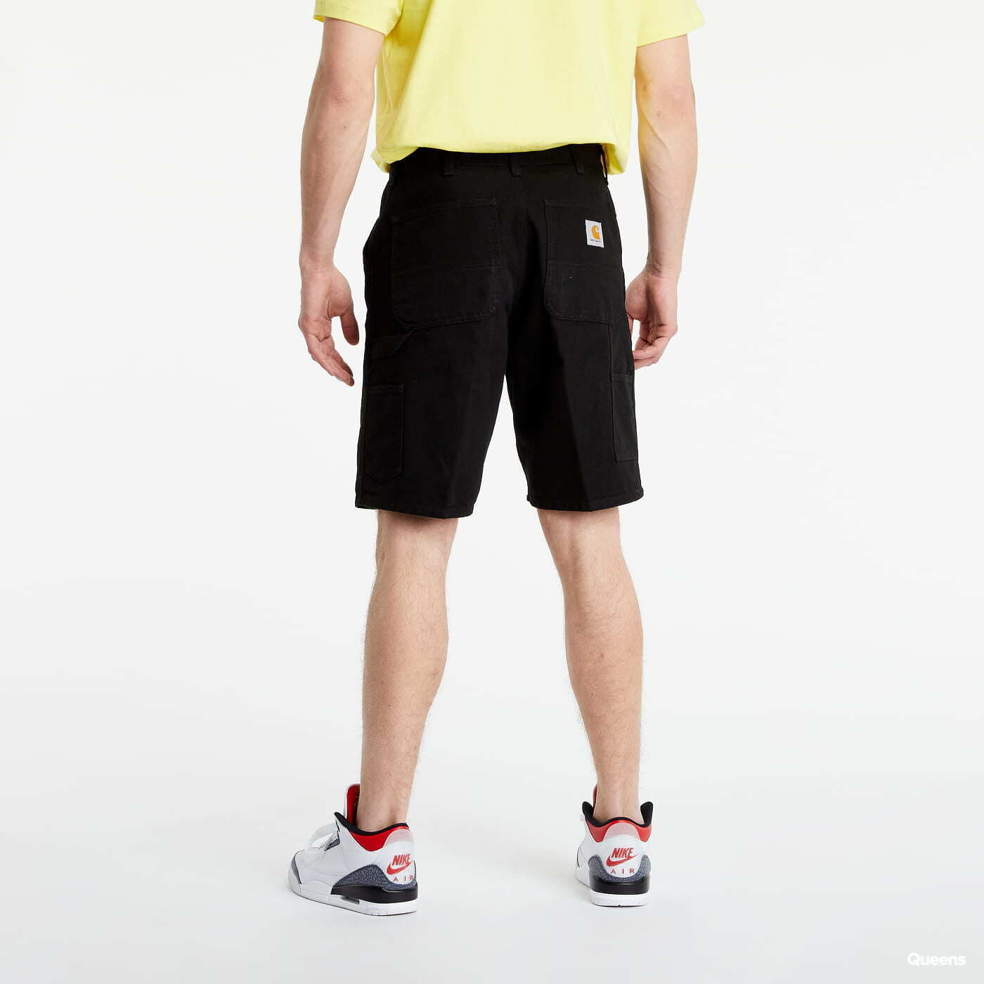 Kratke hlače Carhartt WIP Single Knee Short Črna | I027942, 1