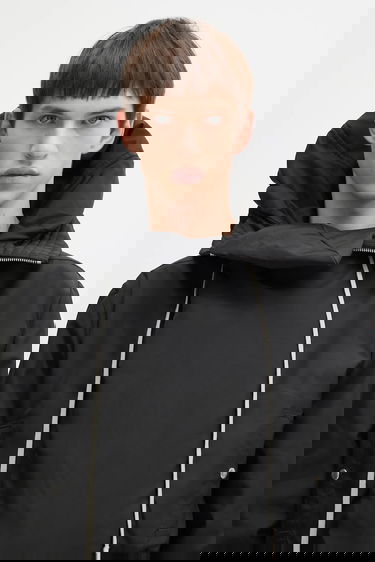 Parka Rick Owens Rick Owens DRKSHDW Cropped Alice Parka Črna | DU02E7781.NCV, 4