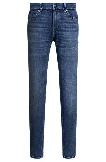 Kavbojke BOSS Maine Regular-Fit Jeans Modra | 50540479