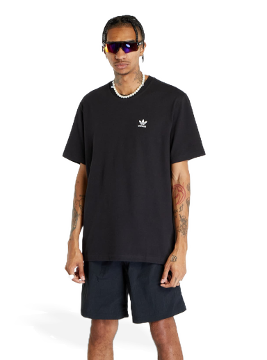 Majica adidas Originals Back+Front Trefoil Boxy Tee Črna | II5760