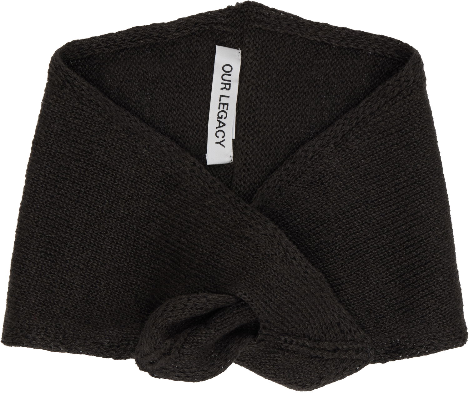 Šala OUR LEGACY Our Legacy Miniature Scarf Črna | A2253MNG, 0