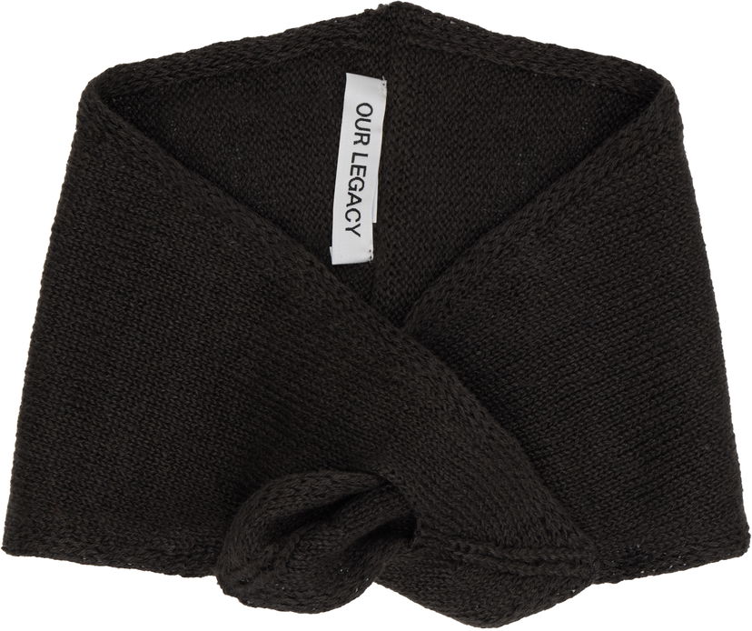 Šala OUR LEGACY Our Legacy Miniature Scarf Črna | A2253MNG