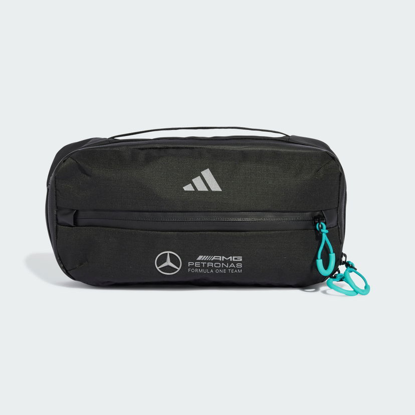 Torbice za okoli pasu adidas Performance Mercedes-AMG Petronas Formula One Team Intelligent Packing System Bag Črna | JX6478