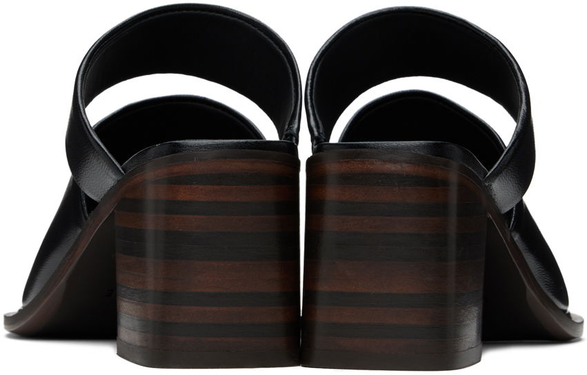 Superge in čevlji LEMAIRE Double Strap Mules Črna | FO0106 LL0077, 1