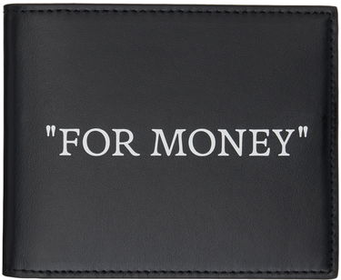 Denarnica Off-White Black Quote Bifold Wallet Črna | OMNC074C99LEA0011001, 0