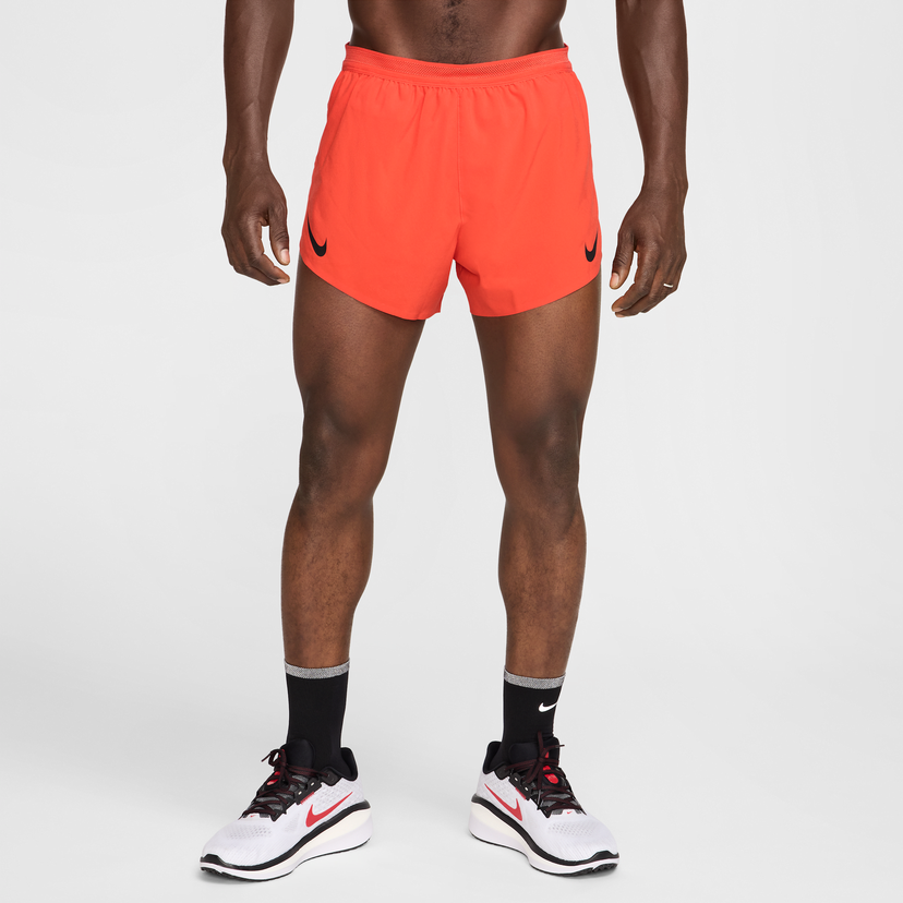 Kratke hlače Nike AeroSwift Dri-FIT ADV 4" Running Shorts with Liner Rdeča | FN3352-696