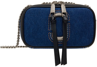 Torba za čez ramo Marc Jacobs Marc Jacobs 'The Denim Chain Snapshot' Crossbody Bag Modra | 2F4HCR027H05, 0