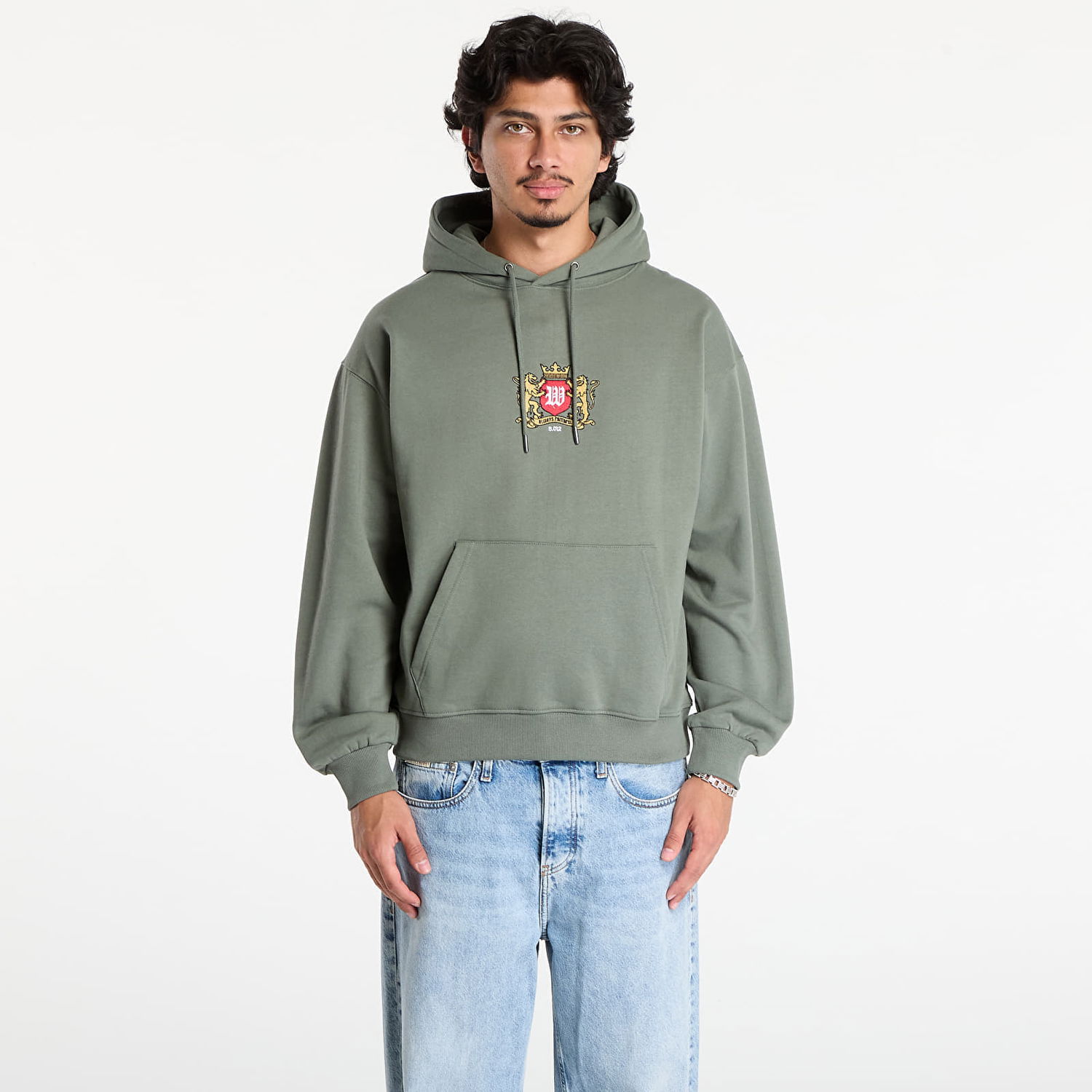 Pulover Wasted Paris Wasted Paris Crest Hoodie Zelena | WP_000290, 0