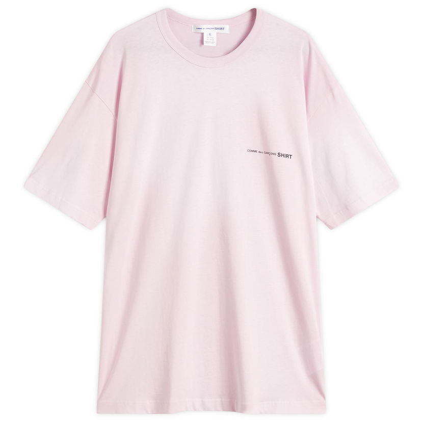 Majica Comme des Garçons CDG SHIRT Logo Tee Roza | FO-T023-051-3