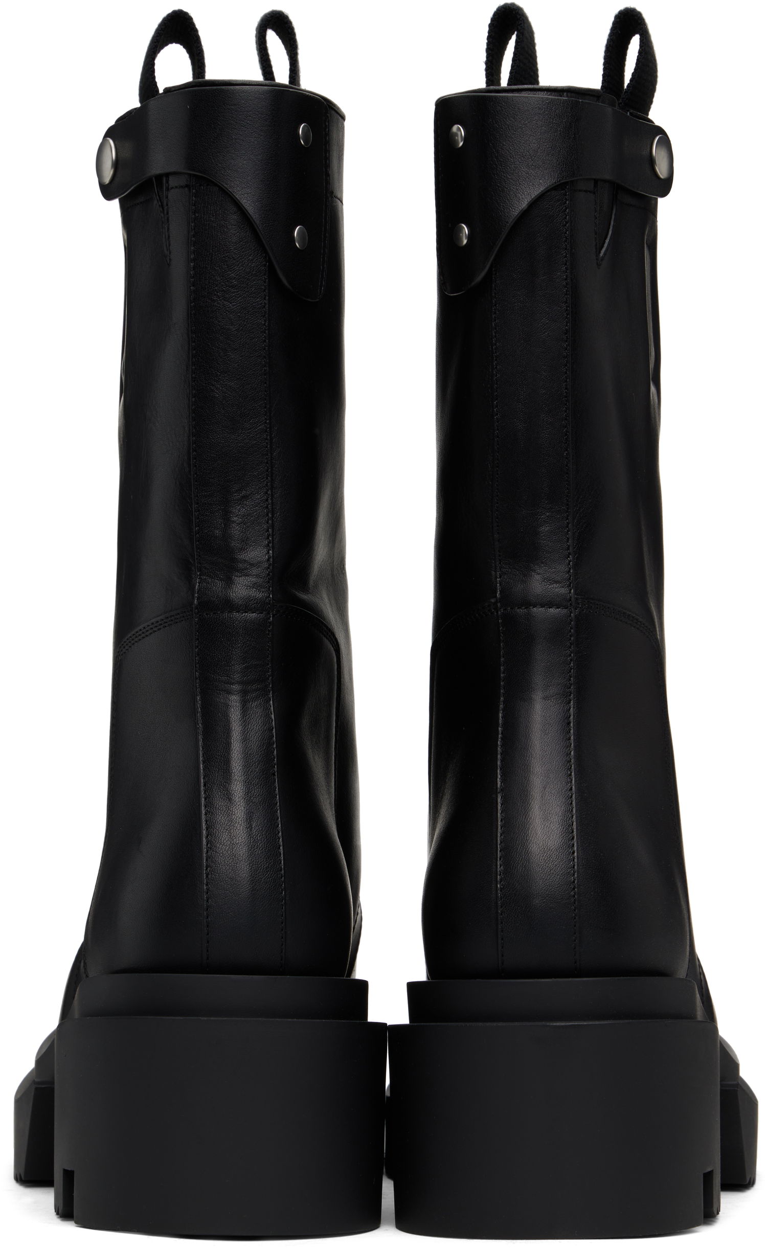 Oblačila Rick Owens Rick Owens Hollywood Low Bogun Pull-On Boots Črna | RU01E5804 LOO, 1