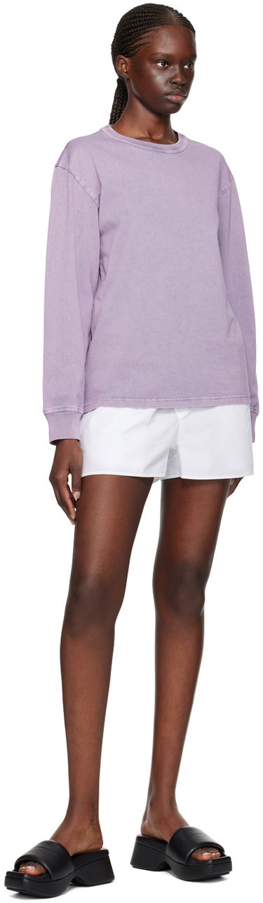 Kratke hlače Alexander Wang Alexander Wang.t Button-Fly Shorts Bela | 4WC2244370, 3