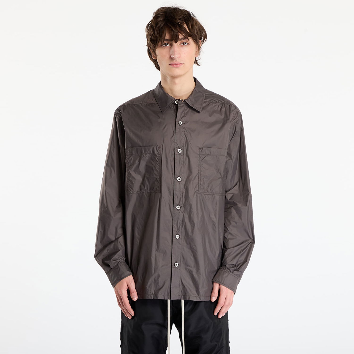 Srajce Rick Owens Rick Owens DRKSHDW Jumbo Outershirt Siva | DU02E7299 NP 94, 0