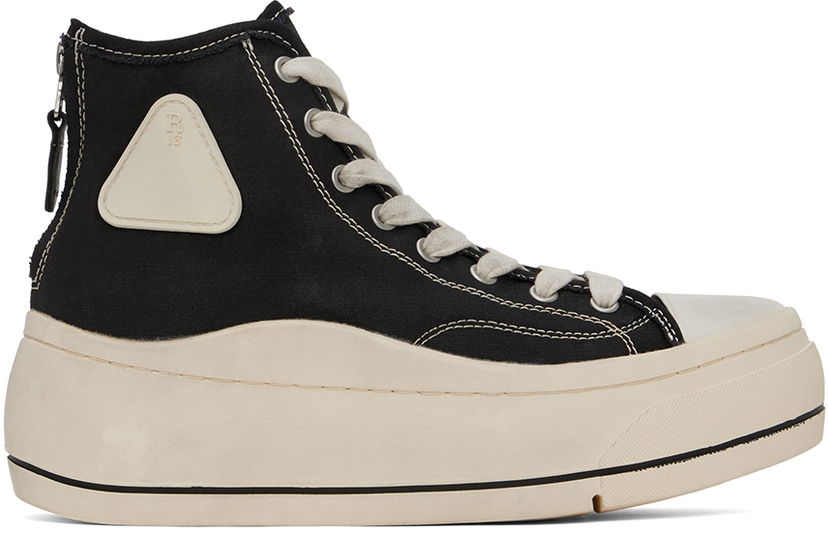 Oblačila R13 R13 Kurt High Top Črna | R13S7029-001