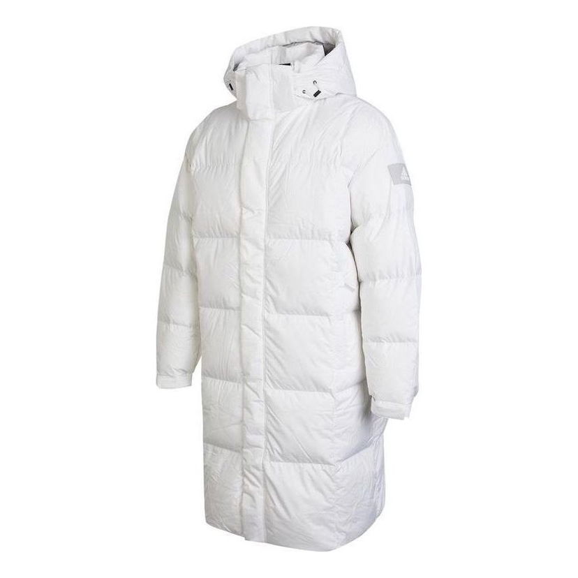 Puhovka adidas Originals Long Down Parka Bela | HN2128