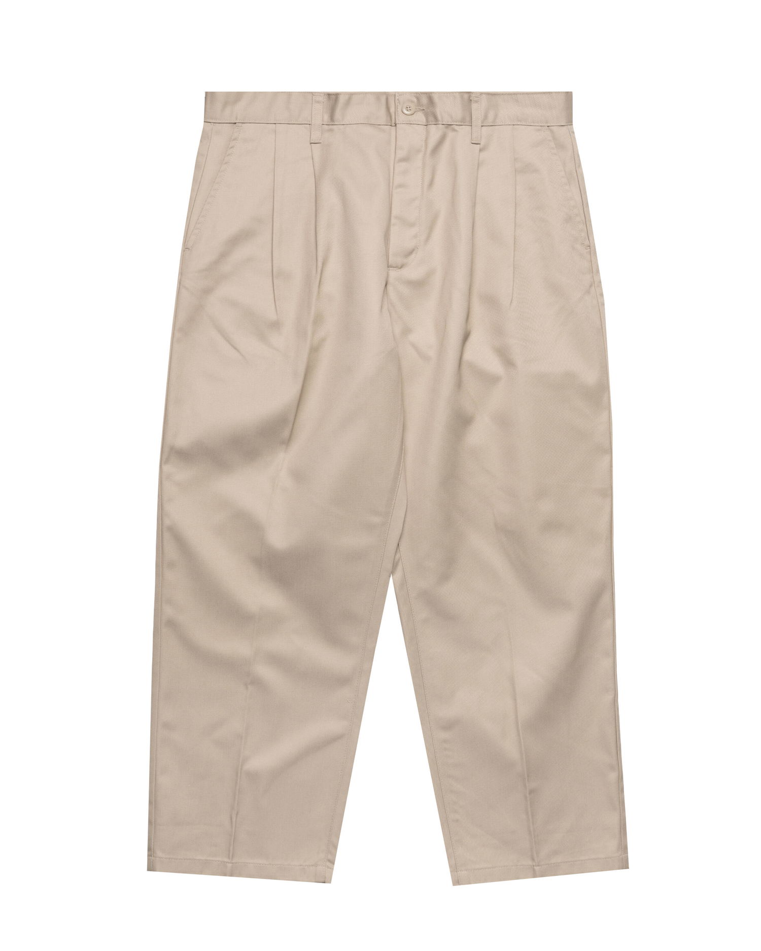 Hlače Carhartt WIP Evan Pleated Trousers Bež | I035666.G101, 0