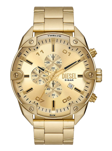 Ure Diesel Spiked Chronograph Watch Kovinski | DZ4608