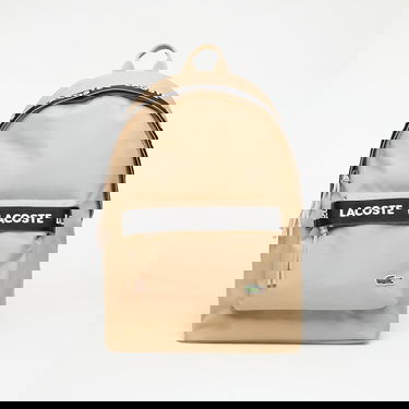 Nahrbtnik Lacoste Lacoste Tape Viennois Backpack Bež | NU4685NZ Q94, 0