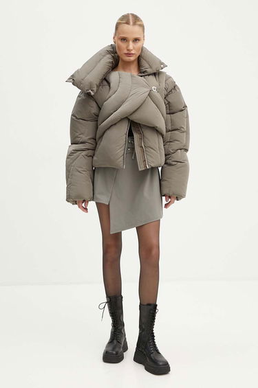 Puhovka HELIOT EMIL Oversized Puffer Jacket Zelena | HE.W.02.073.P03.DG23, 4