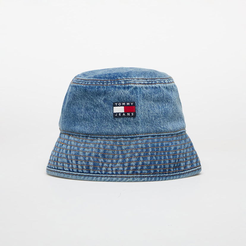 Kapa Tommy Hilfiger Tommy Jeans Heritage Denim Bucket Hat Modra | AM0AM13289 1A4