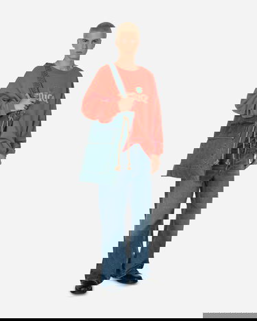 Pulover ERL Crewneck Sweatshirt Rdeča | ERL08T025 1, 4