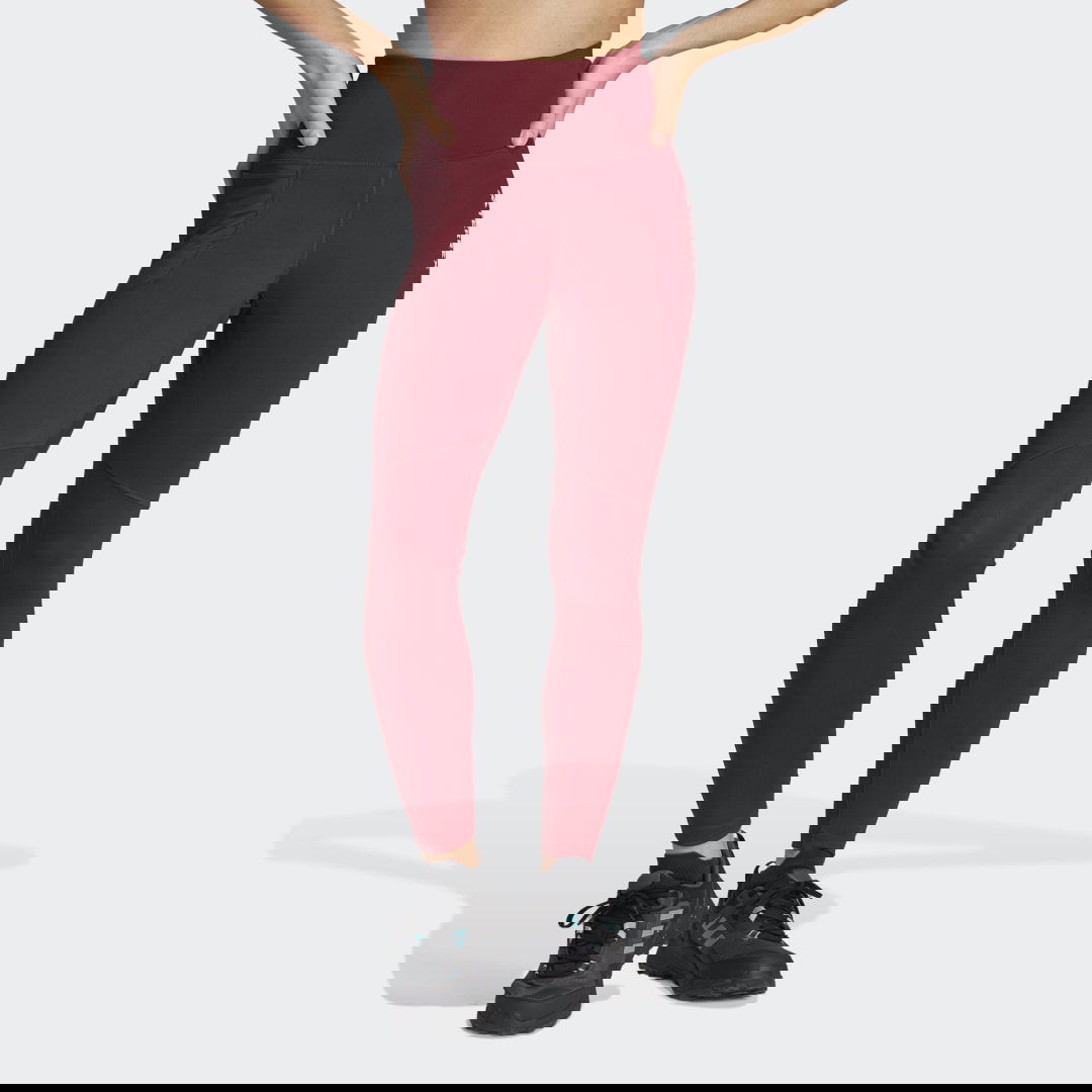 Pajkice adidas Performance Terrex Multi Leggings Bordo | HZ9085, 1