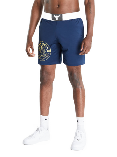 Kratke hlače Under Armour Project Rock Boxing Shorts Mornarica | 1370451-408