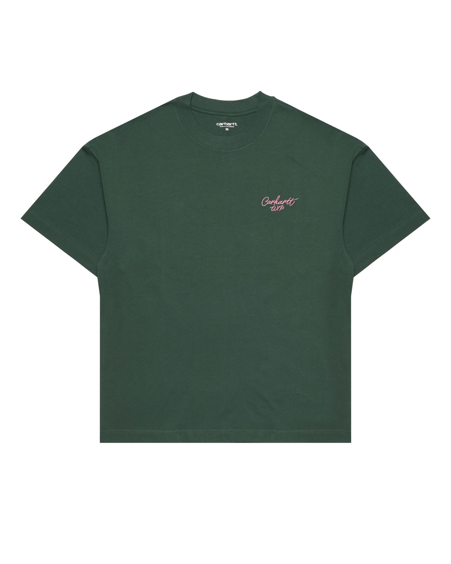 Majica Carhartt WIP Signature Script T-Shirt Zelena | I033828.2JFXX, 0