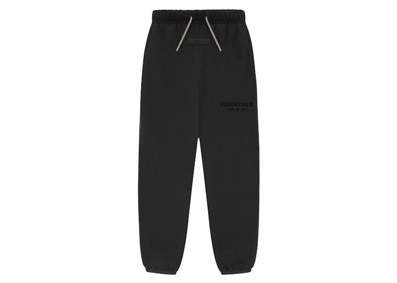 Trenirka Fear of God Fear of God Essentials Core Collection Kids Sweatpants Črna | 785SU243220K