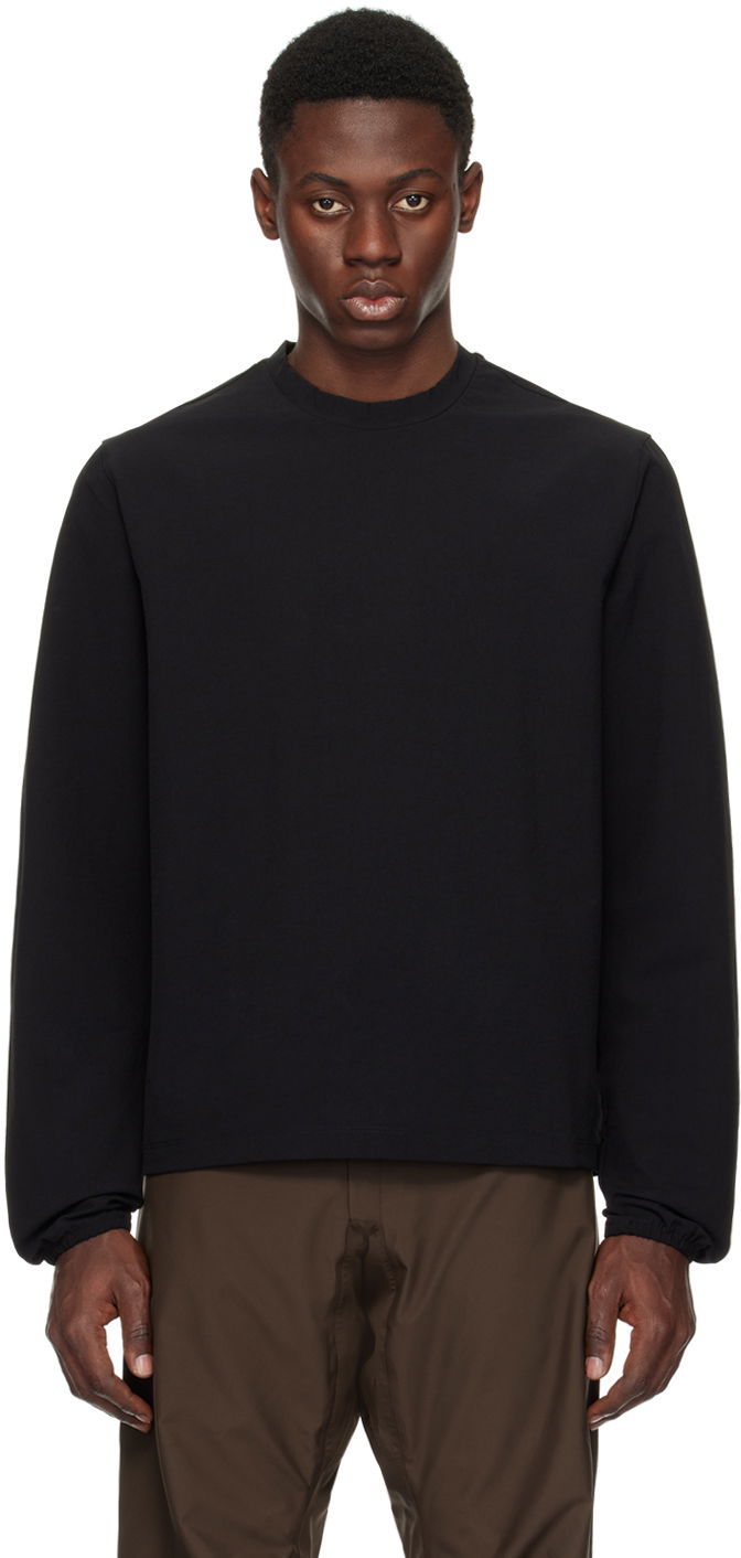 Pulover GR10K Crewneck Sweatshirt Črna | SS24GR4D2SCBL, 0