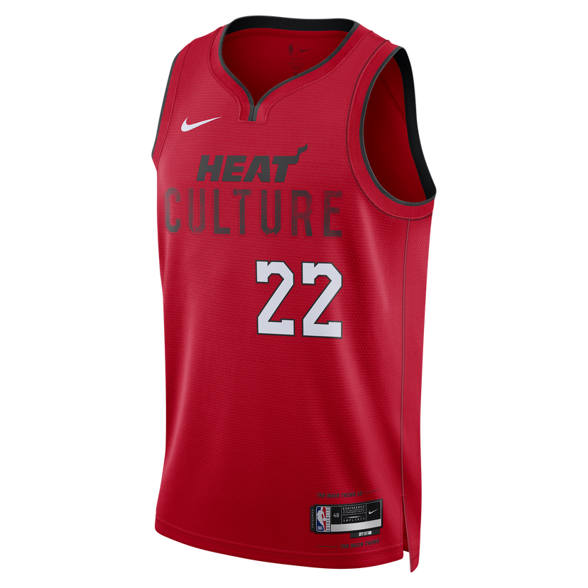 Dres Nike Dri-FIT NBA Swingman Jimmy Butler Miami Heat City Edition 2024/25 Rdeča | FQ4348-661