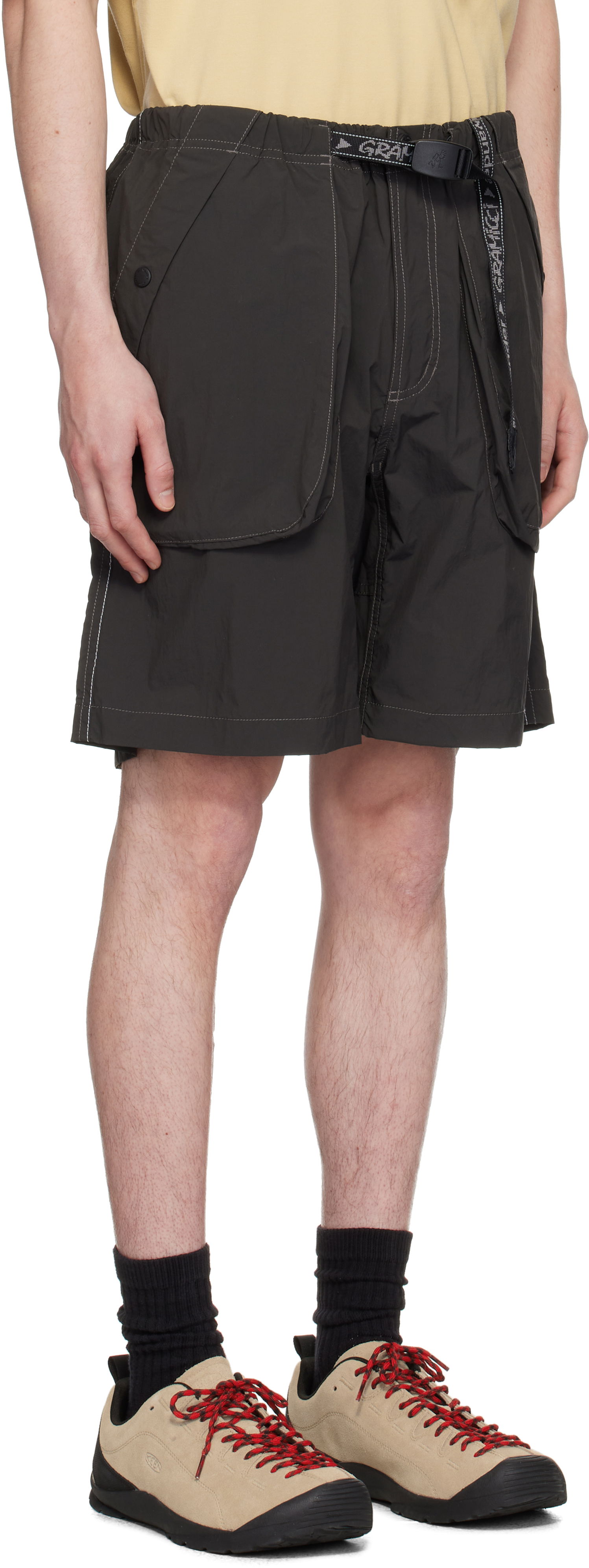 Kratke hlače and wander Gramicci Edition Brushed Nylon Shorts Zelena | GUP5-S3002-M, 1