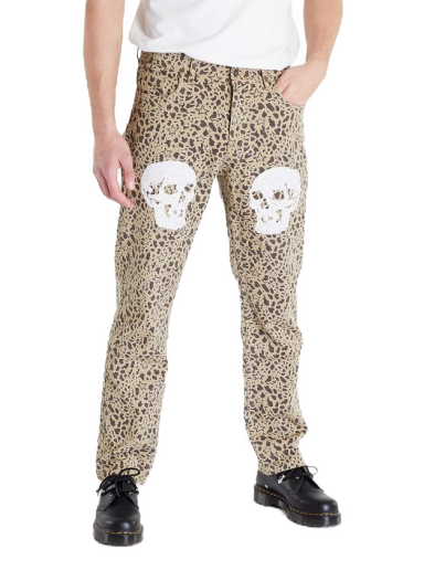 Hlače Pleasures Wisdom Pants Bež | P22F039 TAN