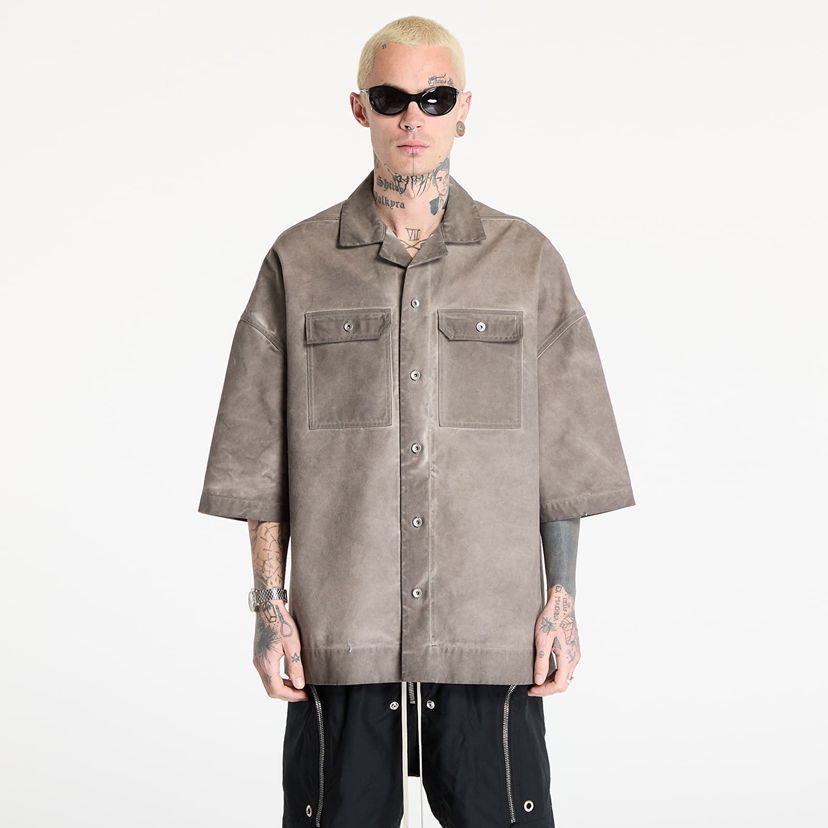 Srajce Rick Owens Rick Owens DRKSHDW Magnum Tommy Shirt Siva | DU01E3290 CVS 34