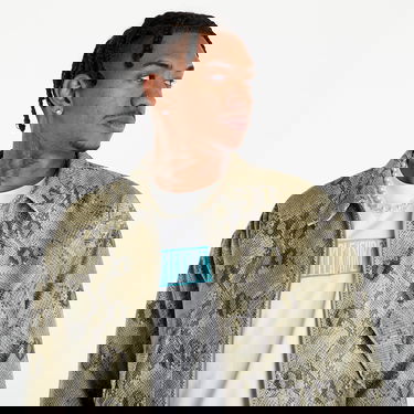 Jakna Pleasures Rattle Flight Jacket Zelena | P24SP013 GREEN, 4