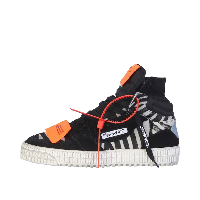 Superge in čevlji Off-White 3.0 Off Court High-Top Pony Zebra W Črna | OWIA112R21LEA0021001