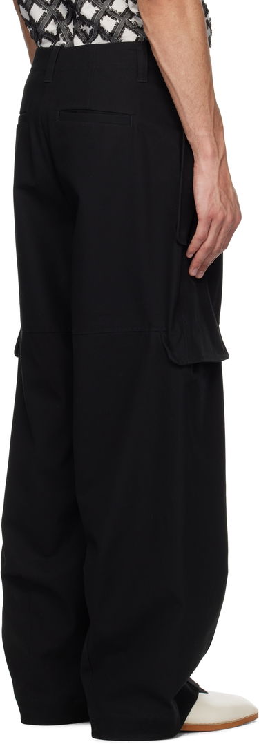 Cargo hlače sage NATION SAGE NATION Index Cargo Pants Črna | S113 INDEX CARGO TROUSER, 2