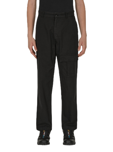 Cargo hlače Awake NY Embroidered Cargo Pants Črna | AWK-SP22-PA001 BLACK