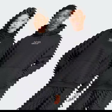 Pulover adidas Performance MOON BOOT x Oversized Hoodie Črna | IY8044, 4