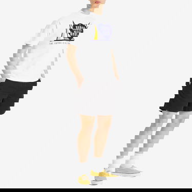 Majica Human Made The Future is in the Past Graphic T-Shirt, Size Large Bela | HM29TE025-WHT, 4