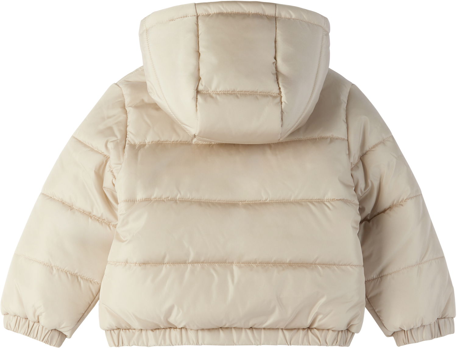 Puhovka Off-White Off-White Bookish Diag Short Puffer Jacket Bež | OB7X001F24FAB0011701, 1