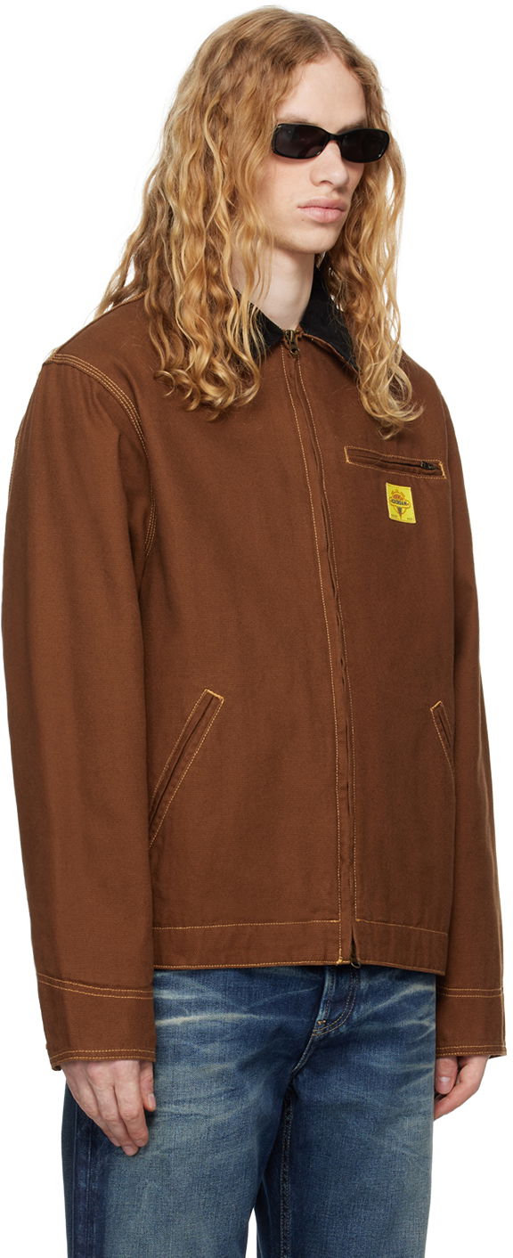 Jakna BBC IceCream ICECREAM Canvas Lined Work Jacket Rjava | ICW003, 1