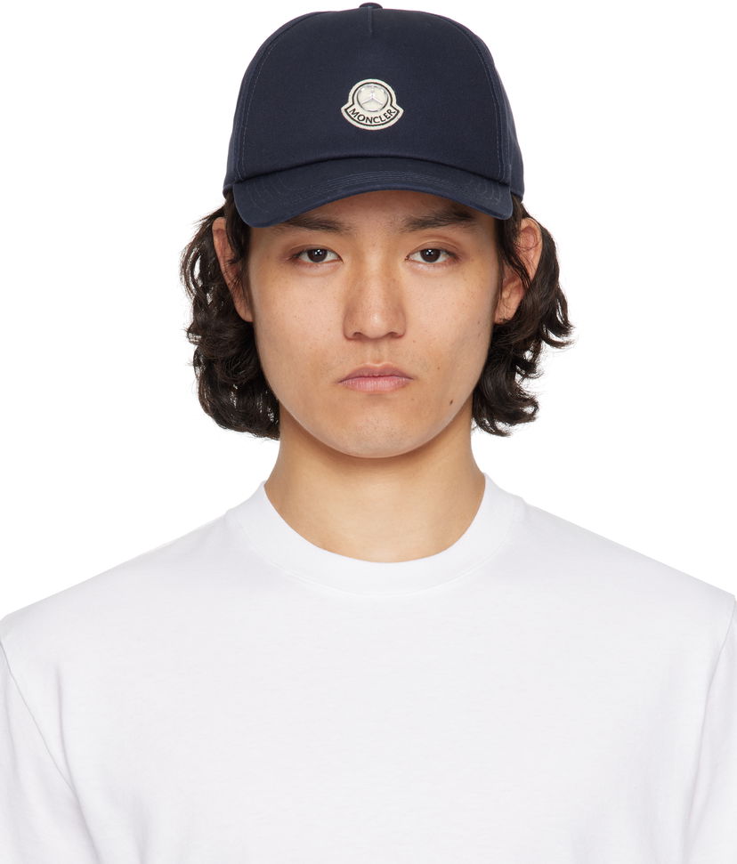 Kapa Moncler Moncler Genius Mercedes-Benz by NIGO Baseball Cap Mornarica | K14013B0000804863