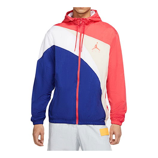 Vetrovka Jordan Jordan Jumpman Wave Logo Splicing Jacket Večbarvna | CK6867-631