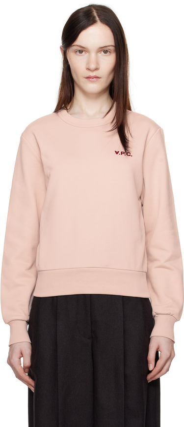 Pulover A.P.C. Boxy Sweatshirt Roza | COHGO-F27918, 0