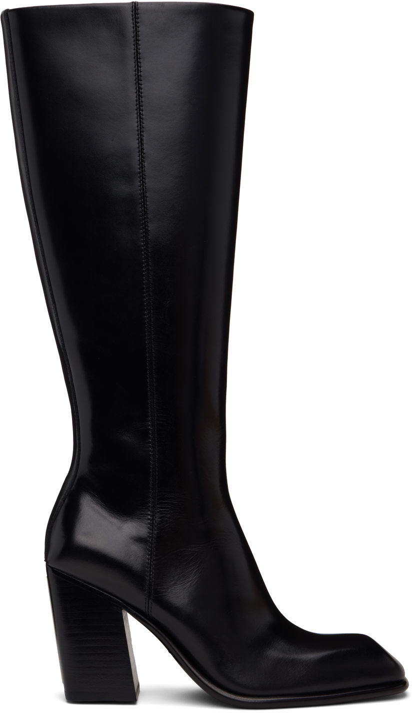 Oblačila Alexander Wang Alexander Wang Throttle Knee-High Boots Črna | 30424B035